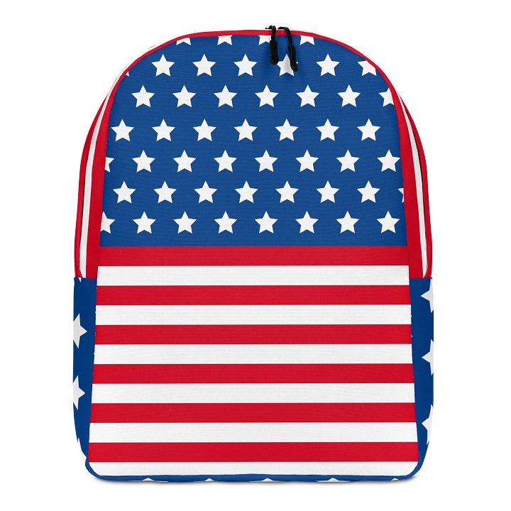 Starry Stripes Custom Backpack product image (1)