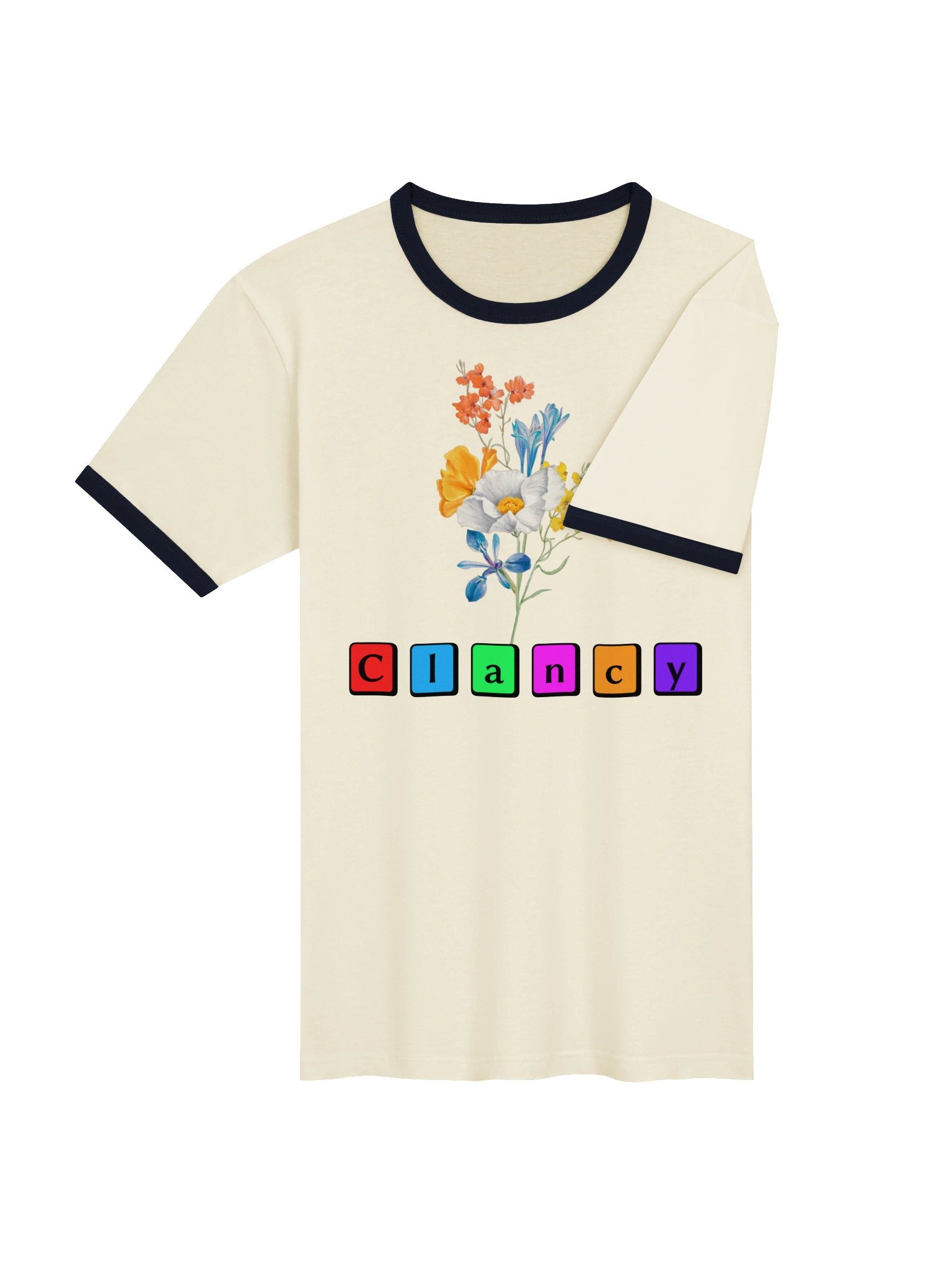 Clancy Flower Ringer Tee product image (12)