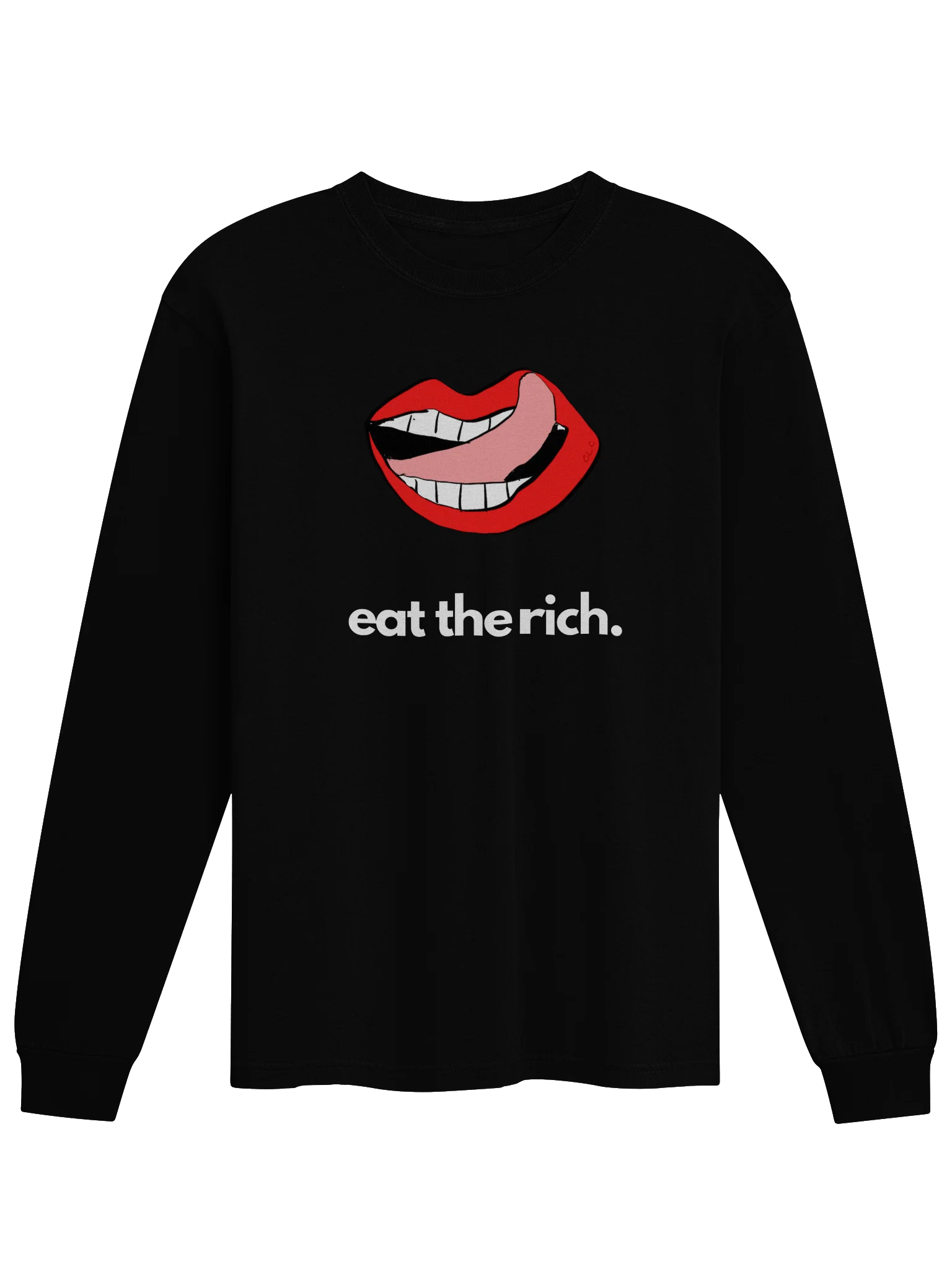Eat The Rich long sleeve tee product image (1)