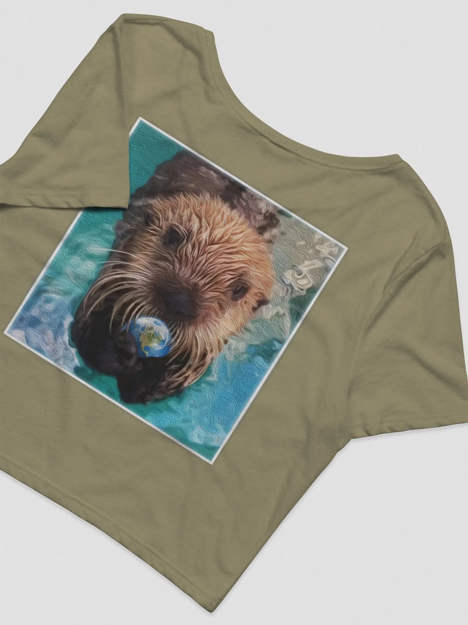 Otter This World Women's Crop Tee product image (19)