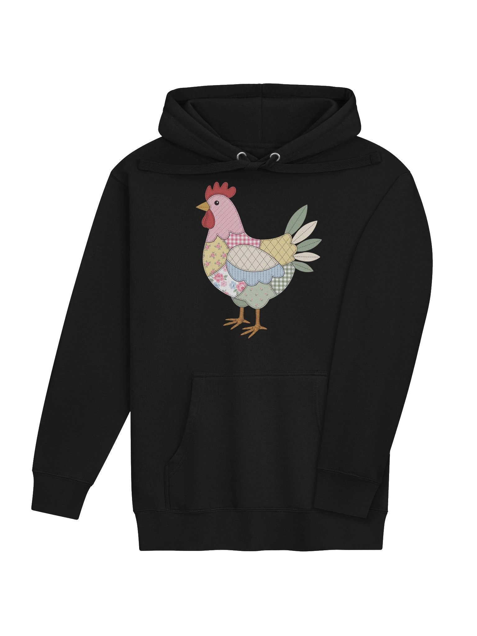 Country Patchwork Chicken Hoodie product image (24)