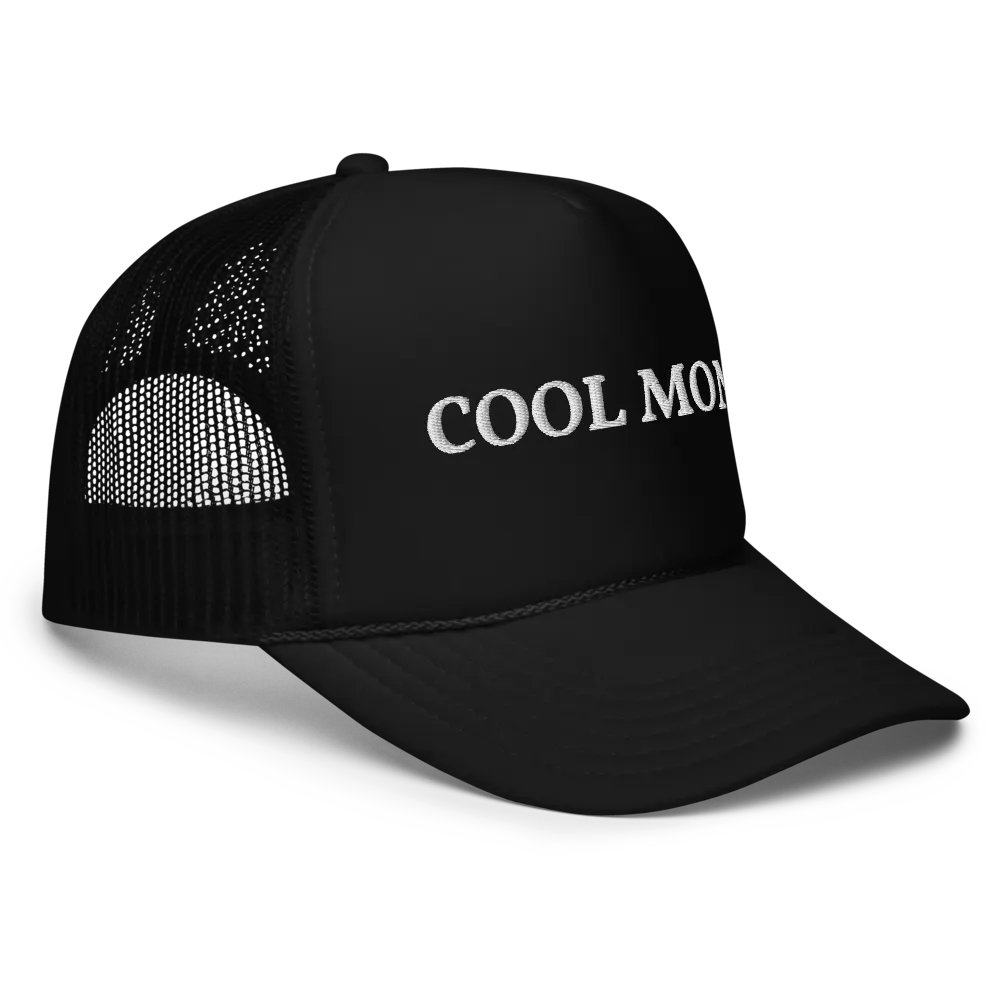 Cool Mom - Funny Embroidered Hat Trucker Cap product image (5)