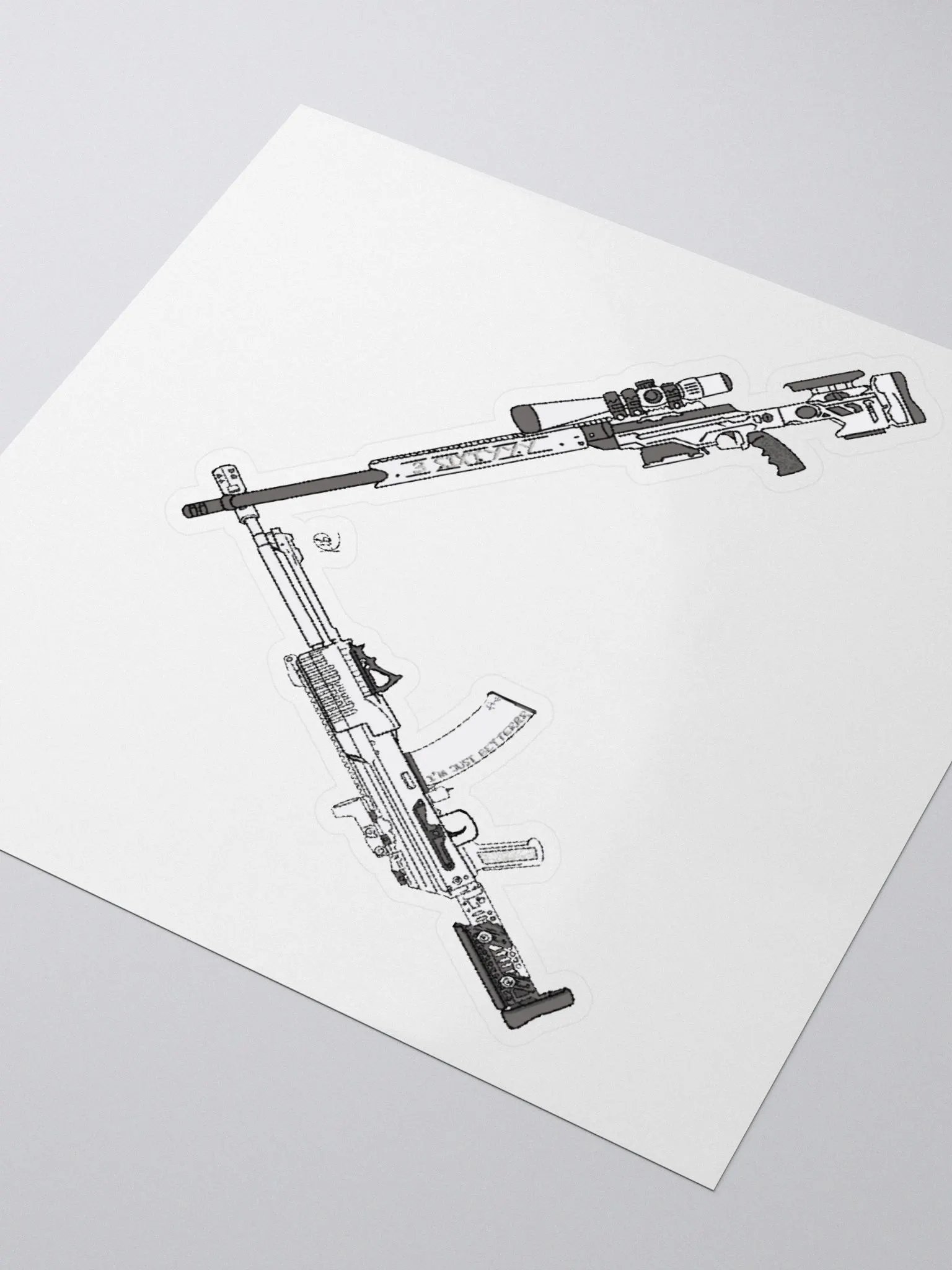 Gun Sticker product image (7)