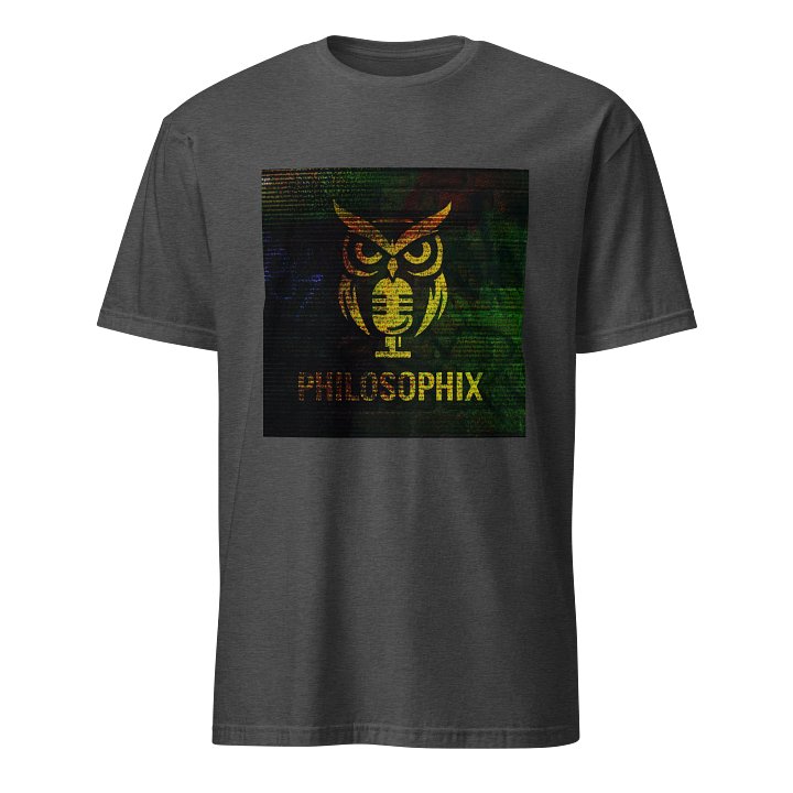 Philosophix Owl and Mic Shirt Grey product image (1)