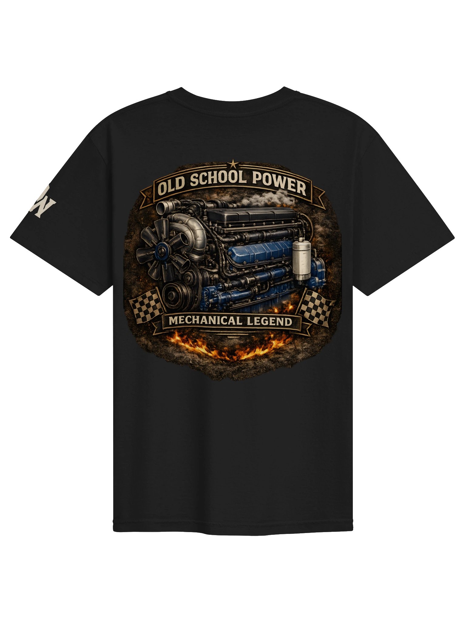 Copy of Built to Pull Heavy-Duty Inline Six Tee product image (1)