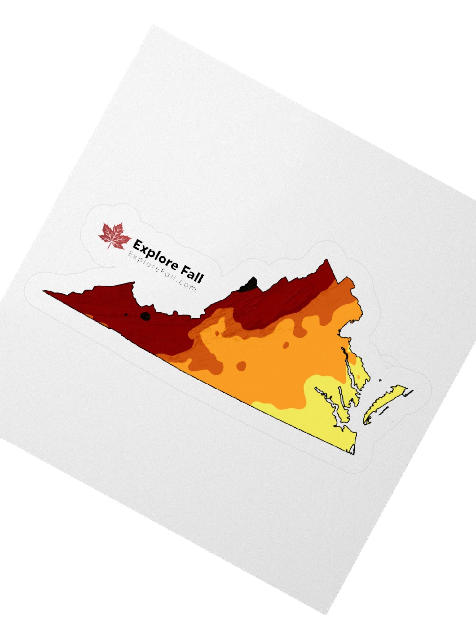 Virginia Peak Fall Color Sticker product image (2)