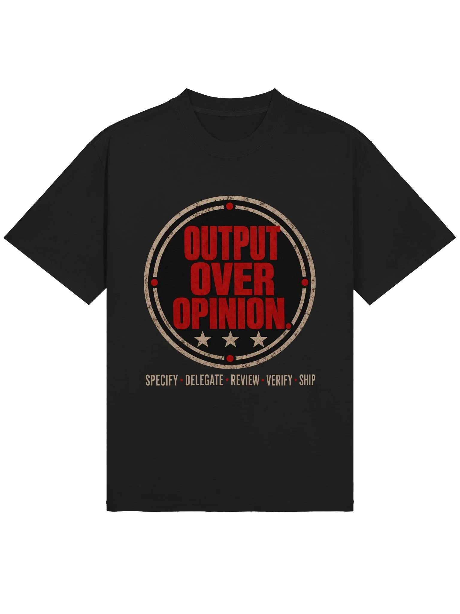 Output Over Opinion Tee