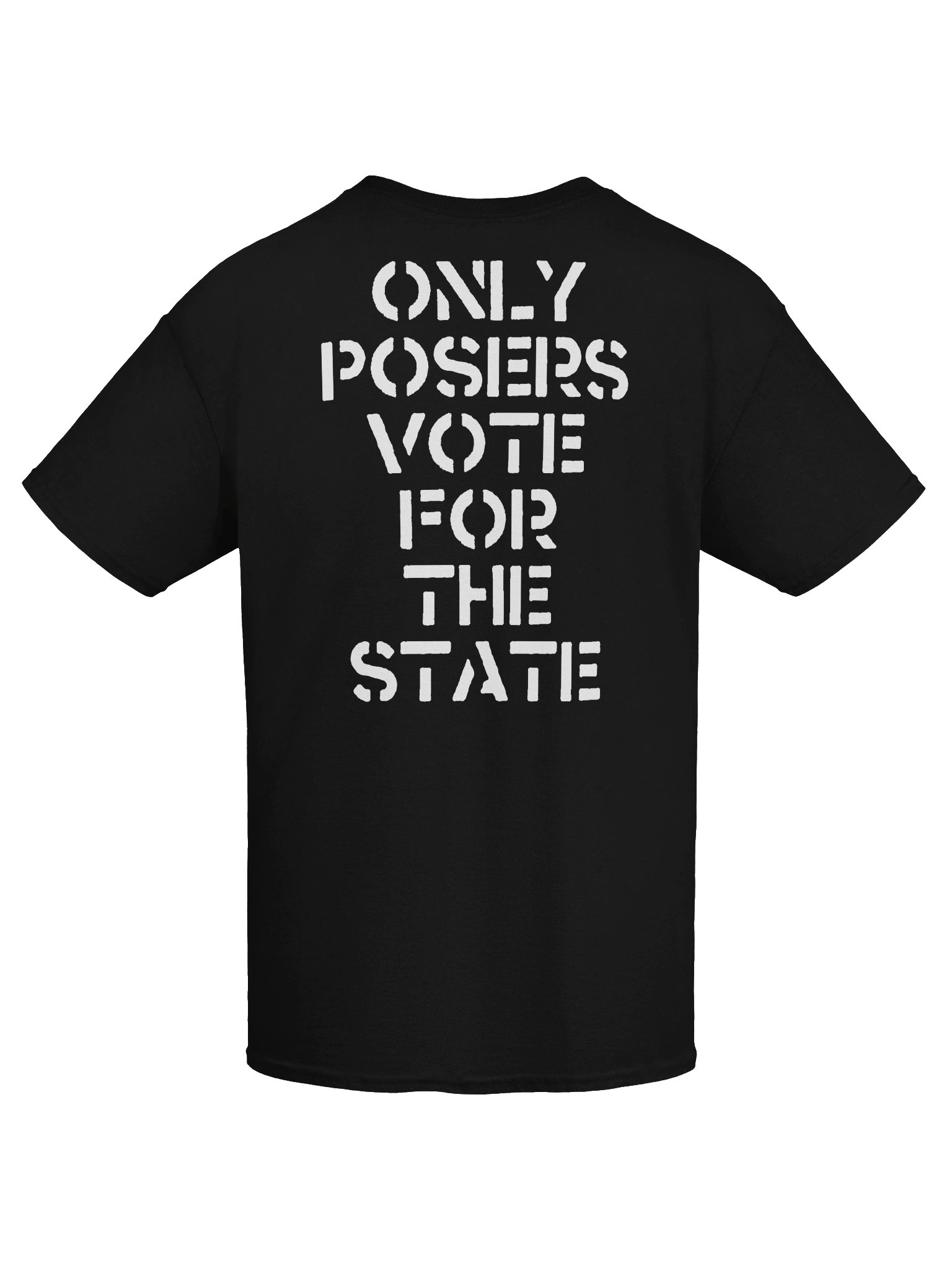 ONLY POSERS VOTE FOR THE STATE W/ INSIGNIA product image (7)