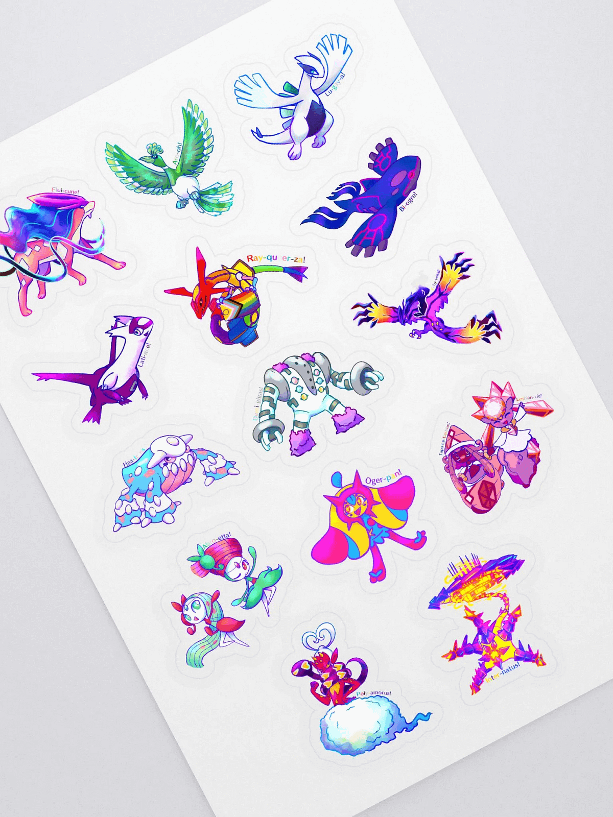 Sticker Legendary Queer Legendary Sticker Set! | PragMagik