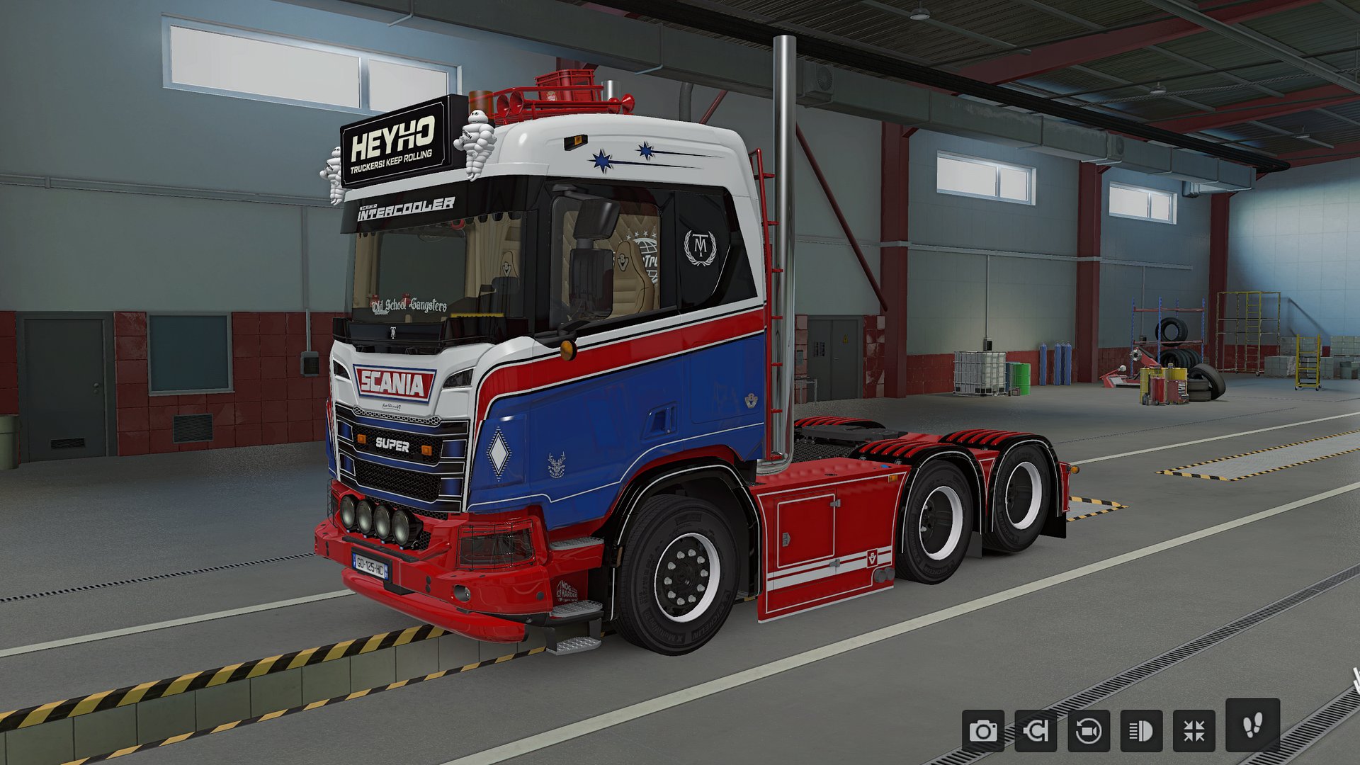 ETS2 TM Scania PGRS (SCS & Eugene) + FREE Trailers - Multicolor Skin Pack (Paintjob only) product image (4)