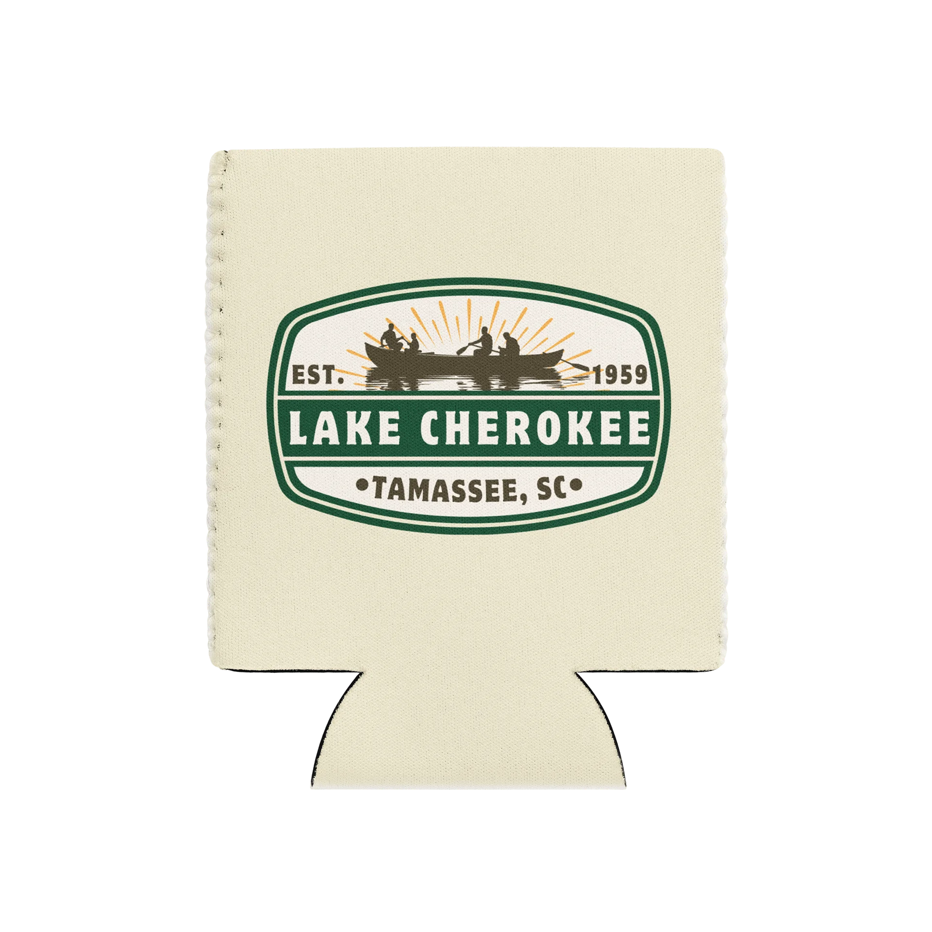 Lake Cherokee Fishing Koozie product image (1)