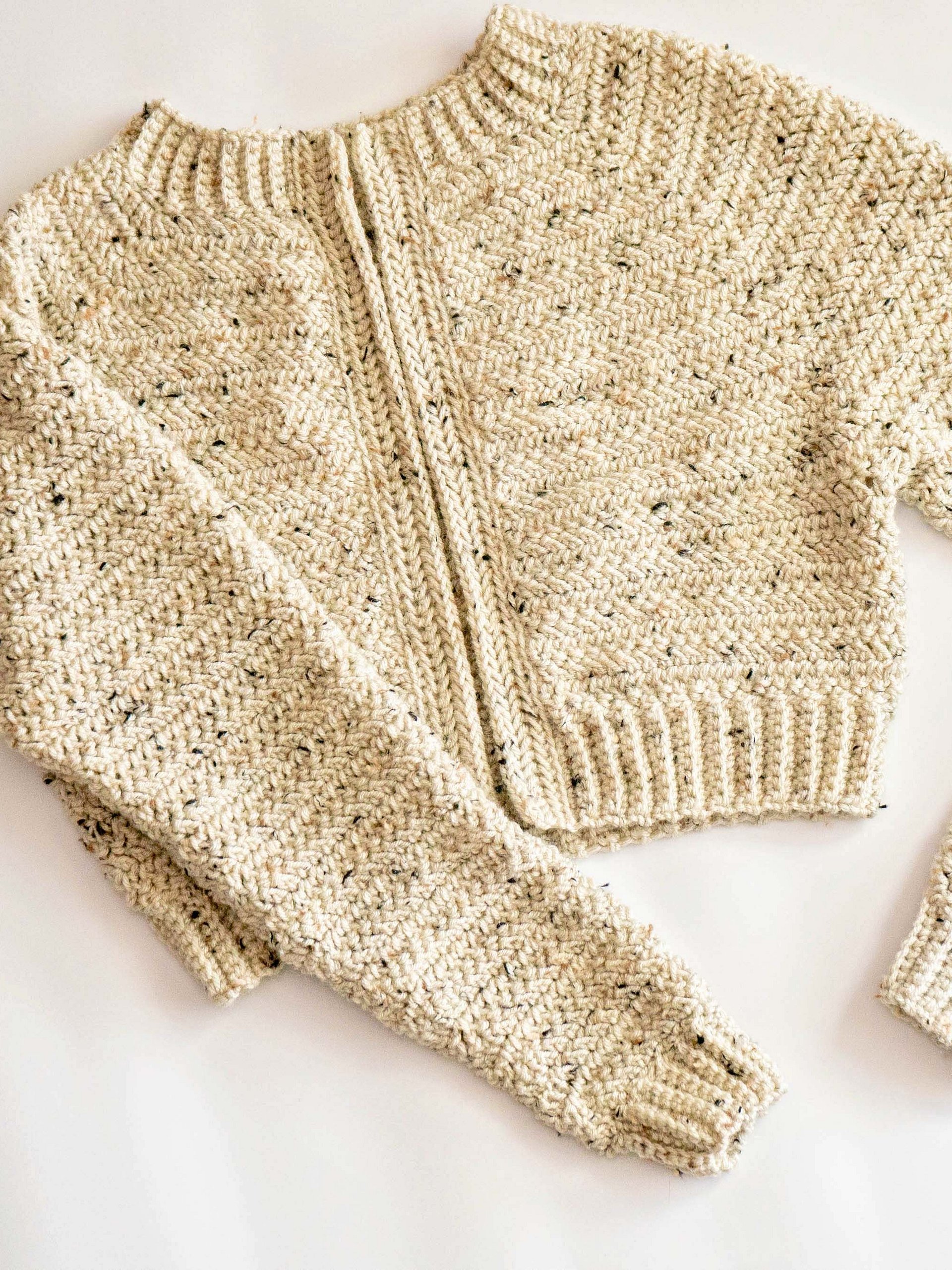 Cascade Child Crochet Cardigan Pattern product image (4)