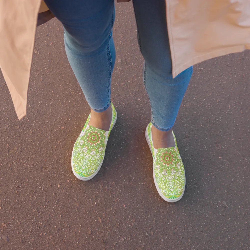 Mystical Mandala Slip-Ons product image (2)