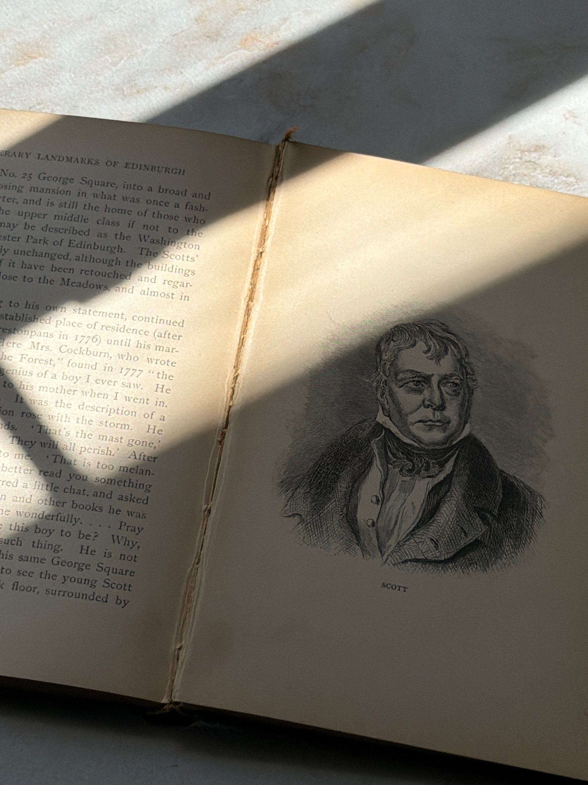 1891 | Literary Landmarks of Edinburgh by Laurence Hutton | Illustrated Antique Hardcover product image (7)