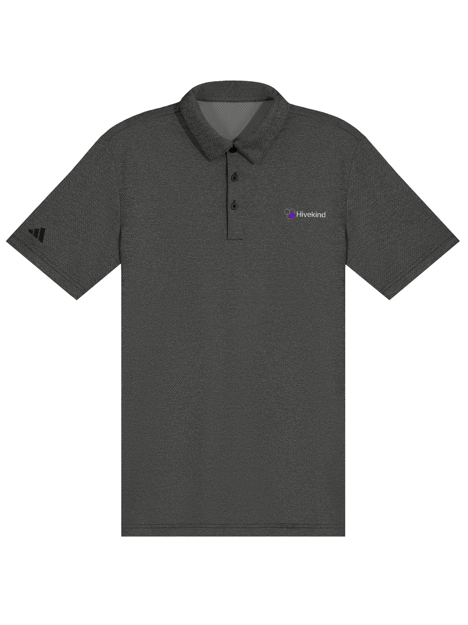 Hivekind Adidas Space-Dyed Polo Shirt product image (3)