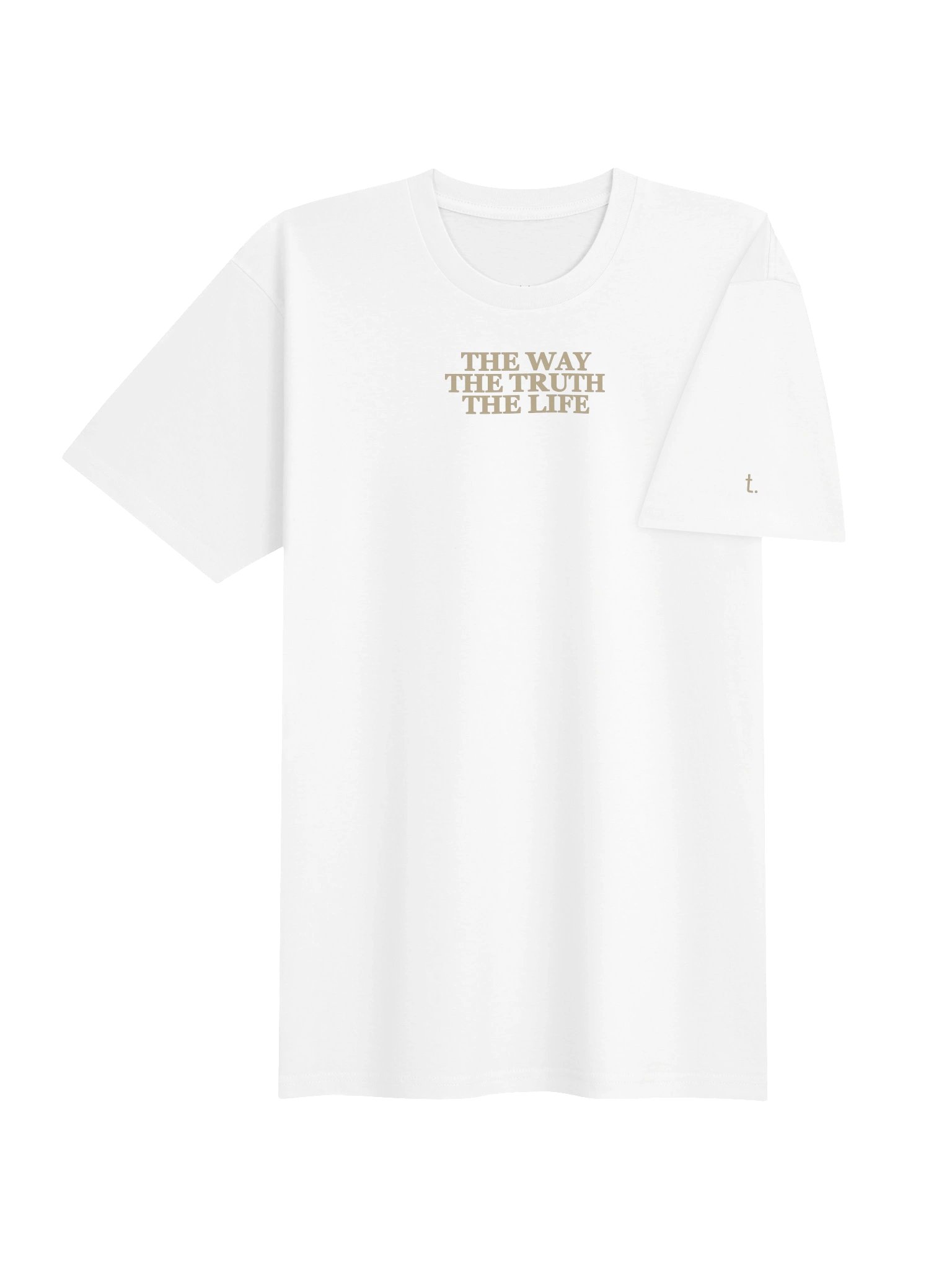 T-Shirt - The Way The Truth The Life - Beige product image (40)