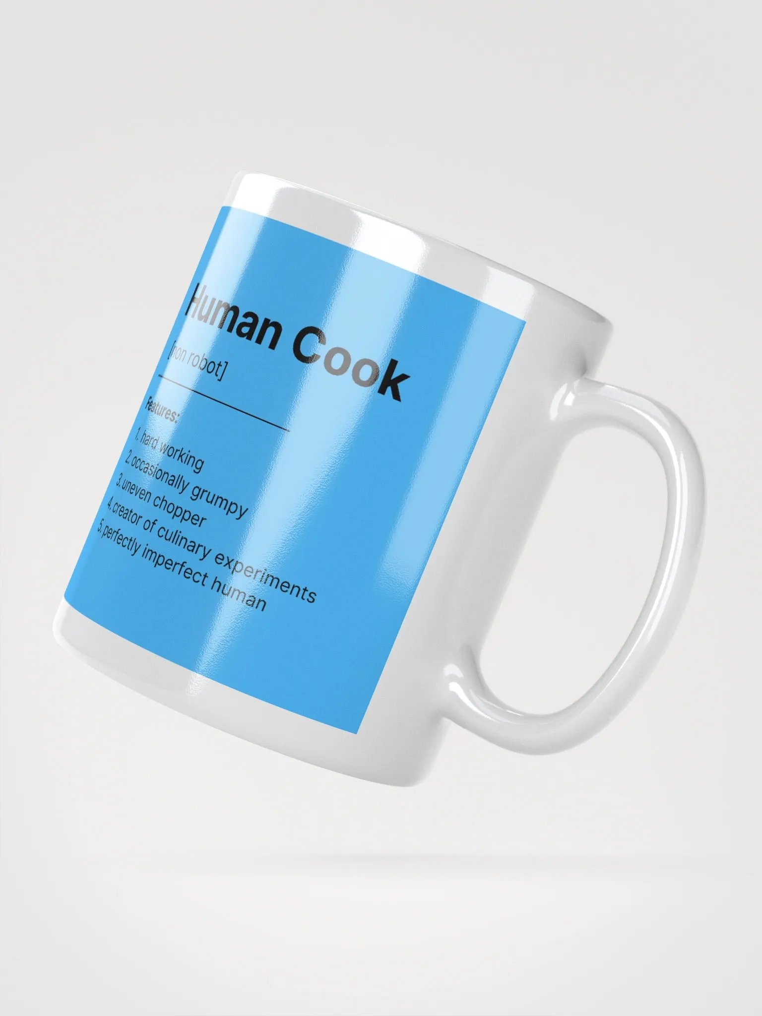 Human Cook Mug - Blue product image (4)