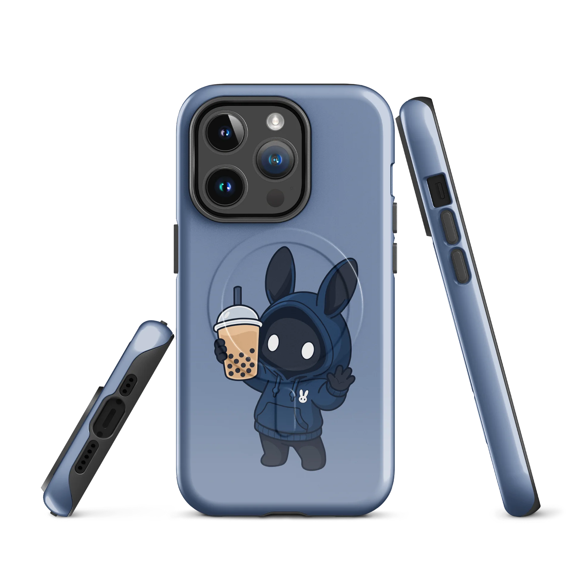 Poochoki Milk Tea Wave MagSafe iPhone Case product image (1)