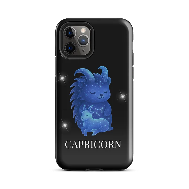 Zodiac hedgie Capricorn iPhone phone case product image (2)