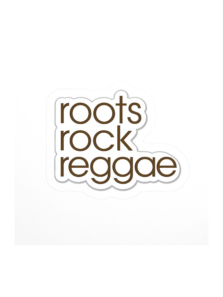 Roots Rock Reggae Sticker product image (2)
