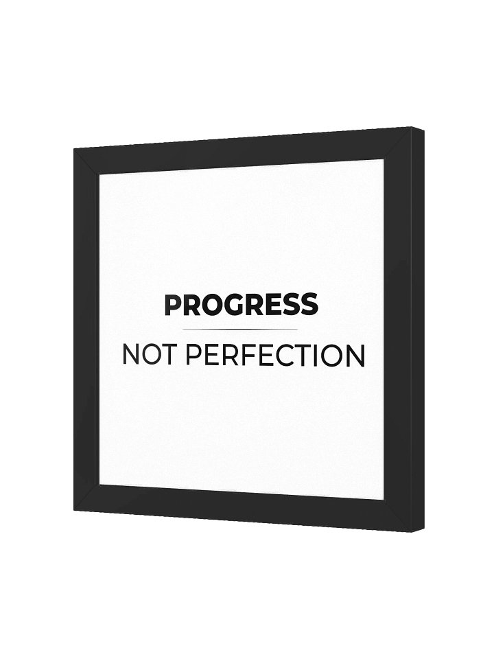 Framed Reminder - Progress. Not Perfection product image (4)
