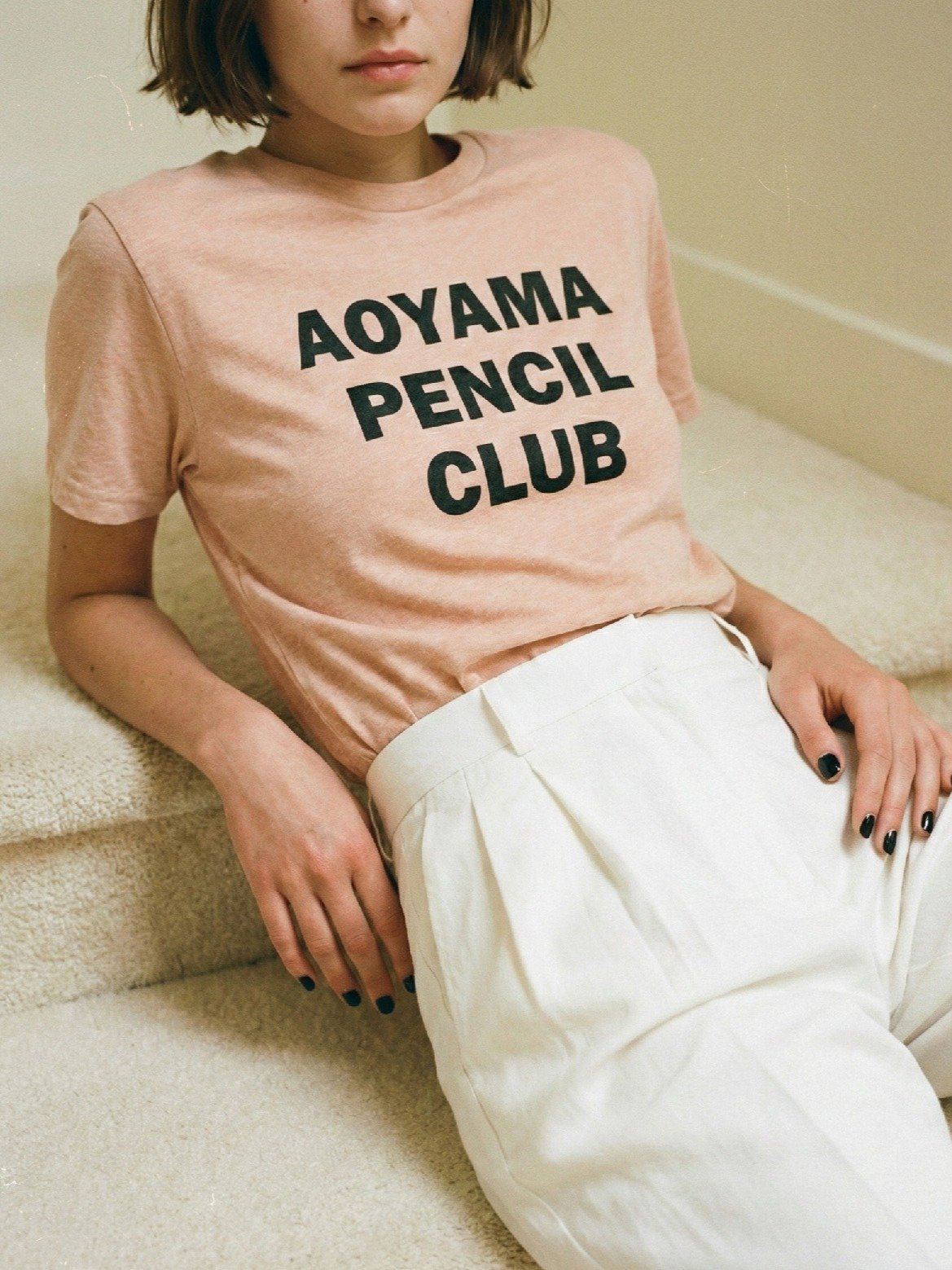 Unisex Organic Cotton T-Shirt, Black Logo product image (2)