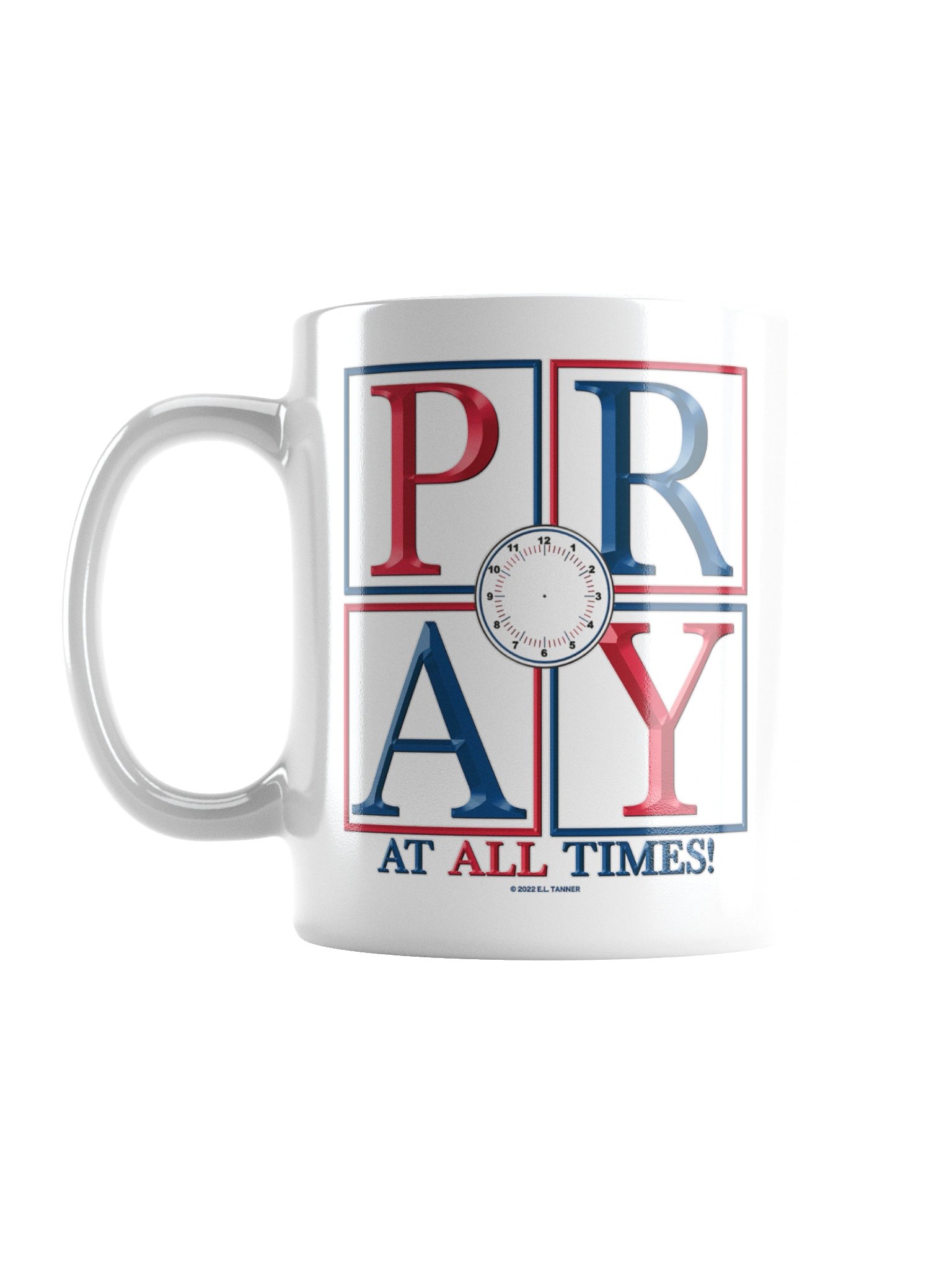 Pray At All Times Sqr, Mug BV product image (1)