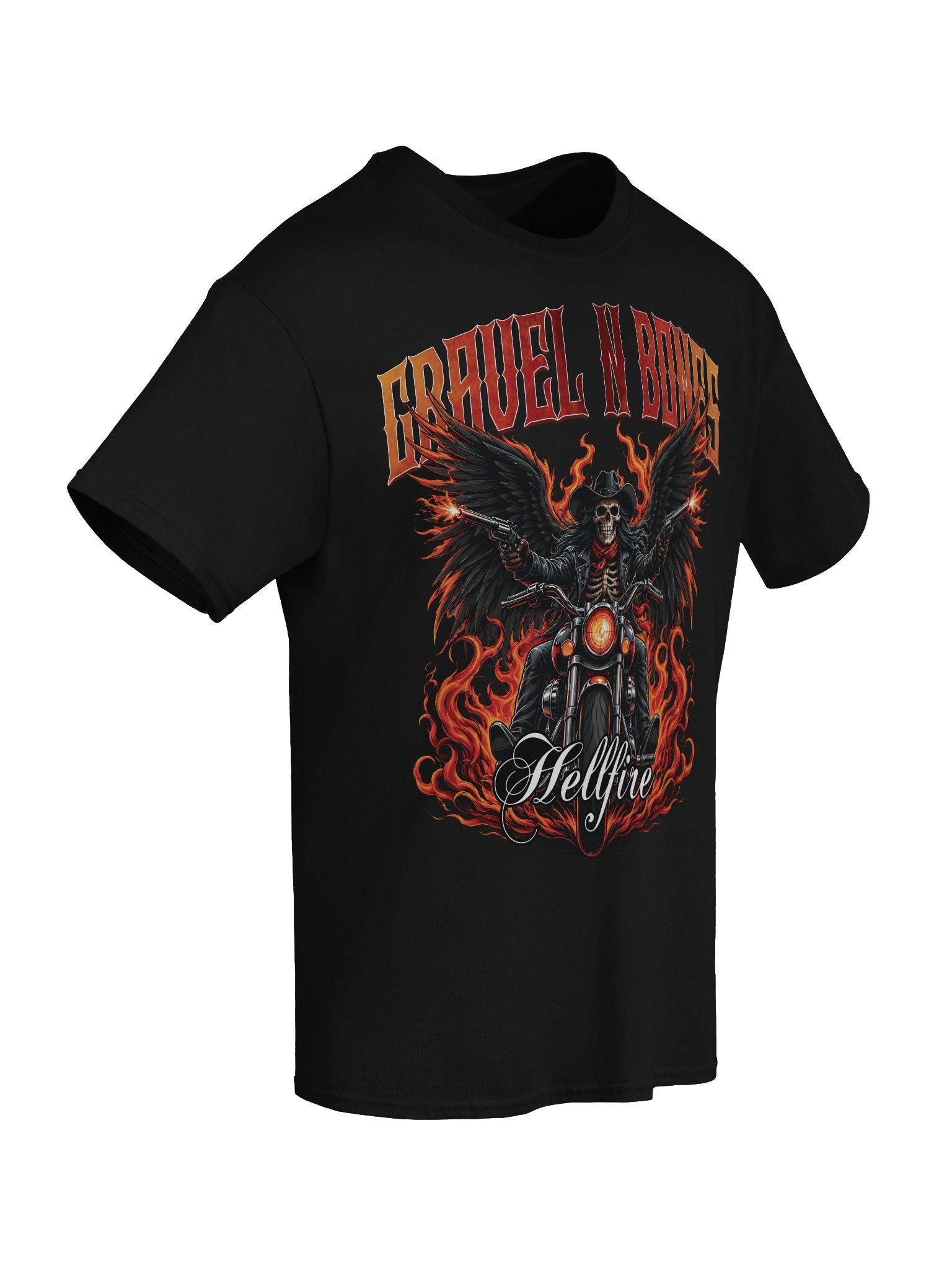 Gravel N Bones — Hellfire Reaper Tee product image (6)