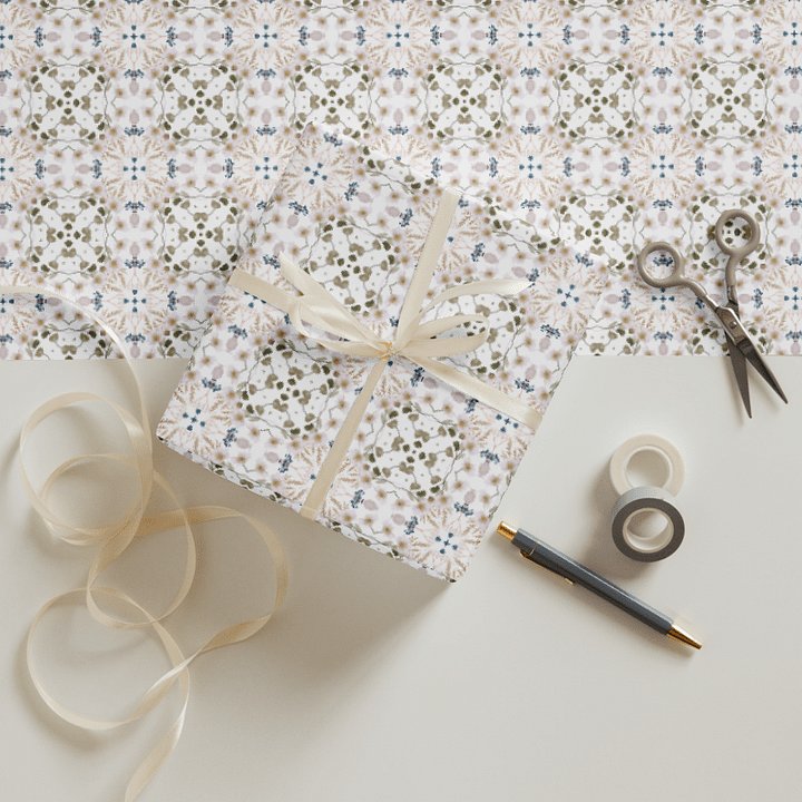 Botanical Elegance Wrapping Paper Set product image (1)
