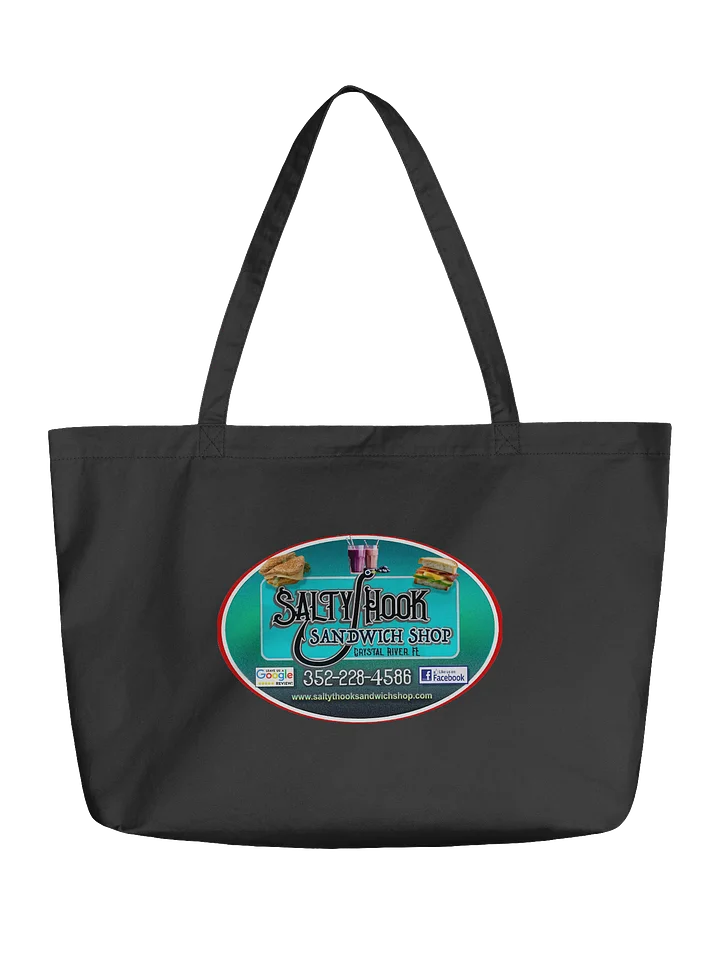 Eco-Friendly Organic Tote: Salty Hook Edition product image (2)