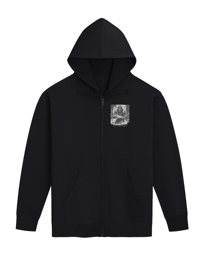 Sasquatch Fish Zip-up Hoodie product image (1)