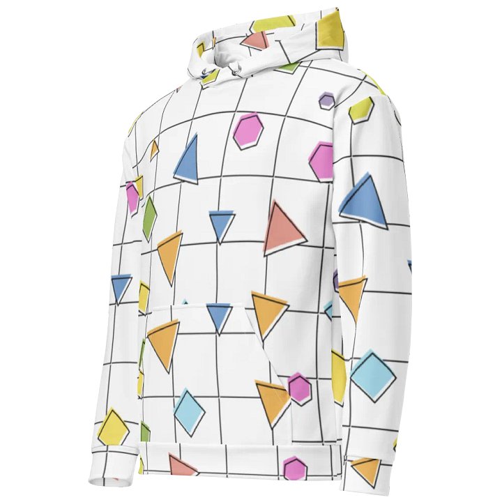 Geometric Fusion Unisex Hoodie product image (2)