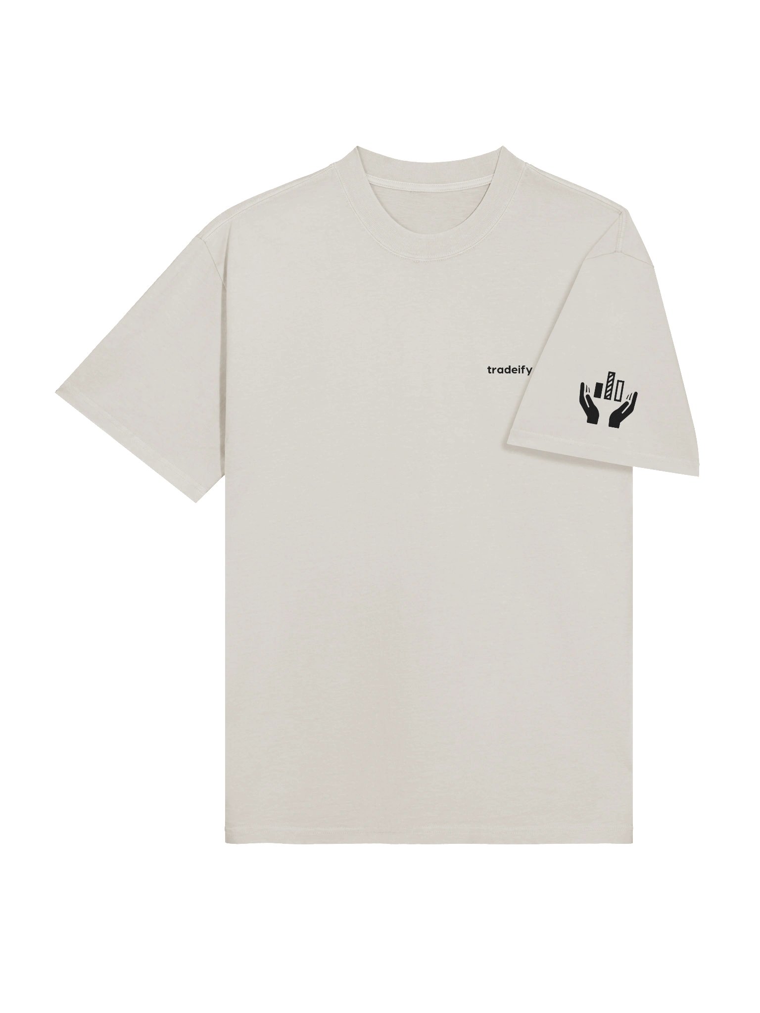 Tradeify TV Premium Tee (Faded Bone) product image (4)