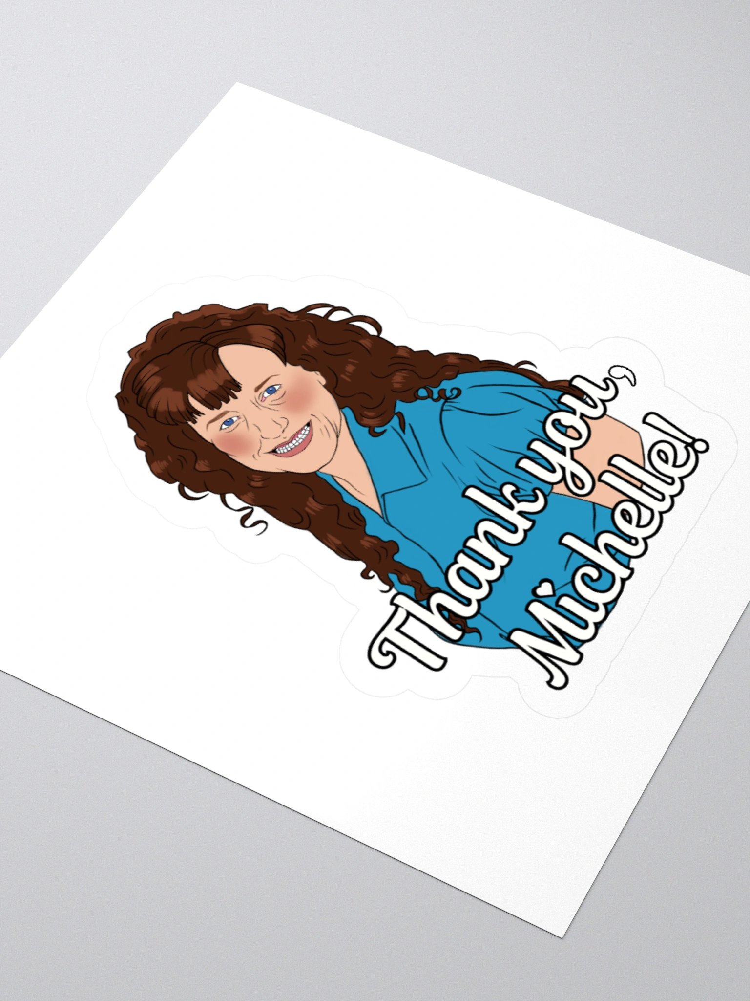 Thank U Michelle sticker product image (8)