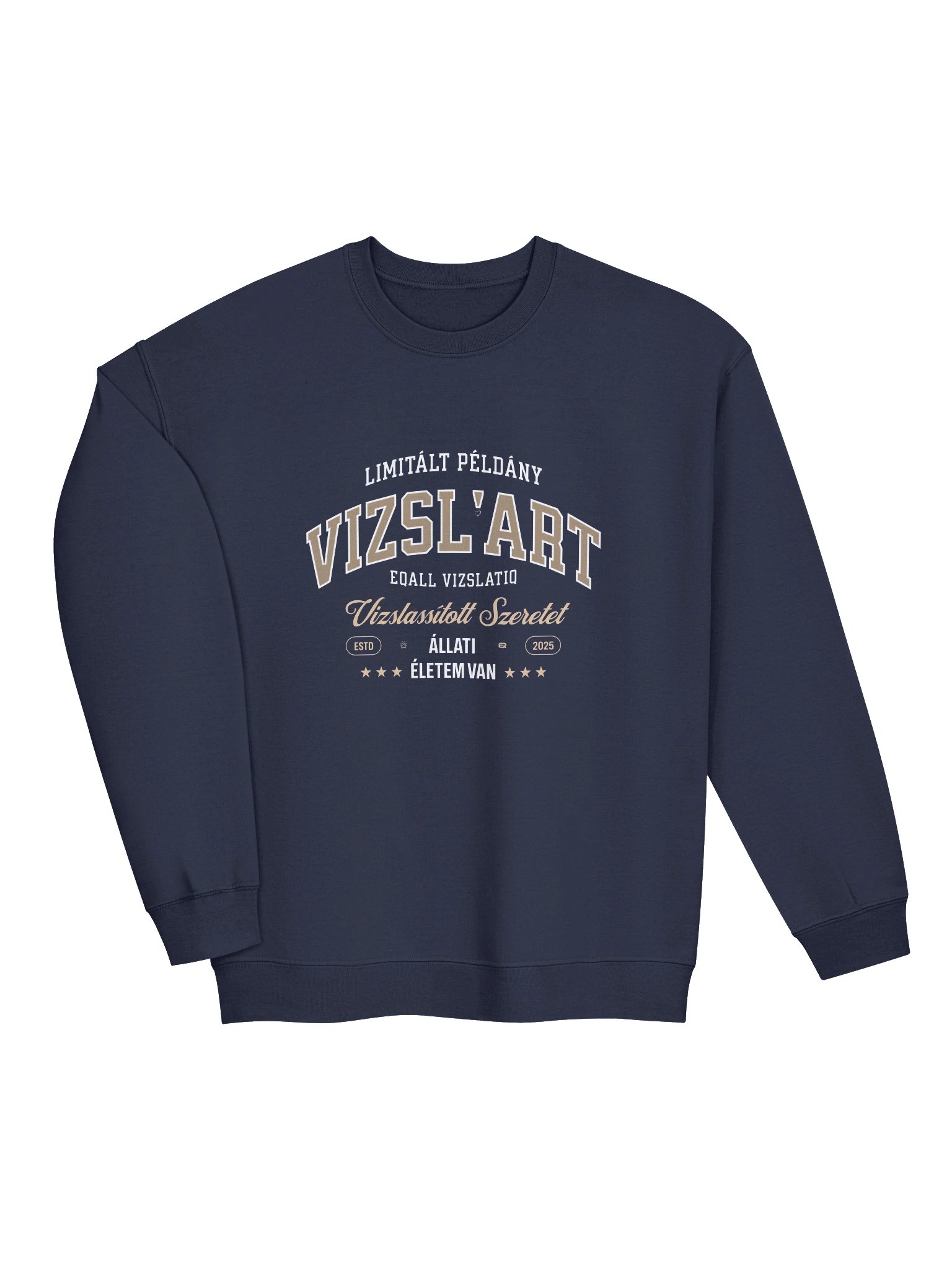 VIZSL'Art Állati Pulcsi EQALL® Essentials PAWSETIQ_Vil. Barna_Fehér product image (3)