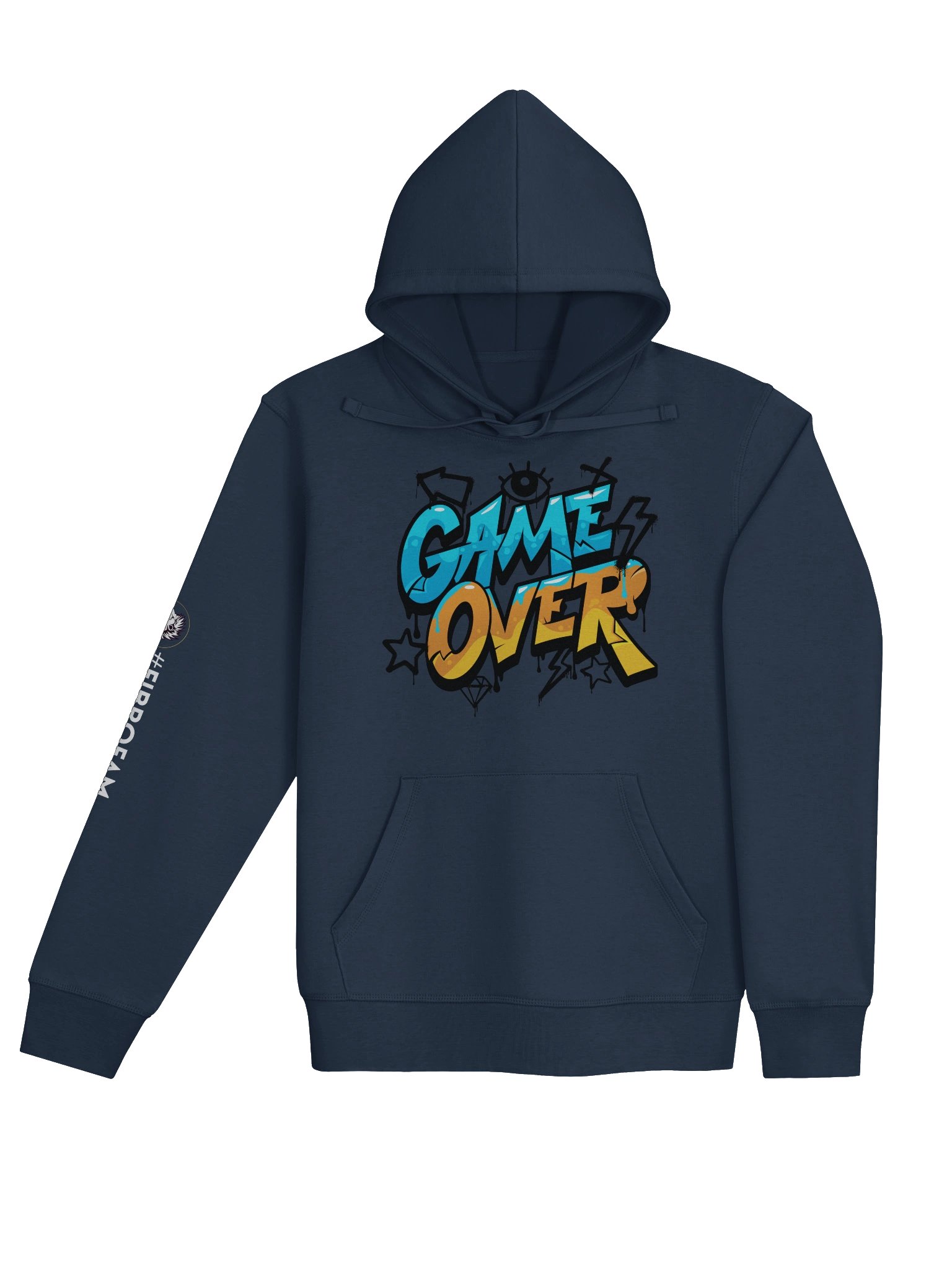 Game Over Organic Hoodie product image (21)