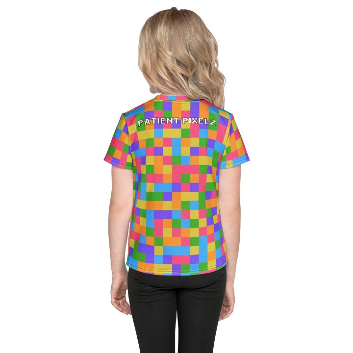 Patient PixelZ Kids T-Shirt (Pixel Rainbow) product image (2)