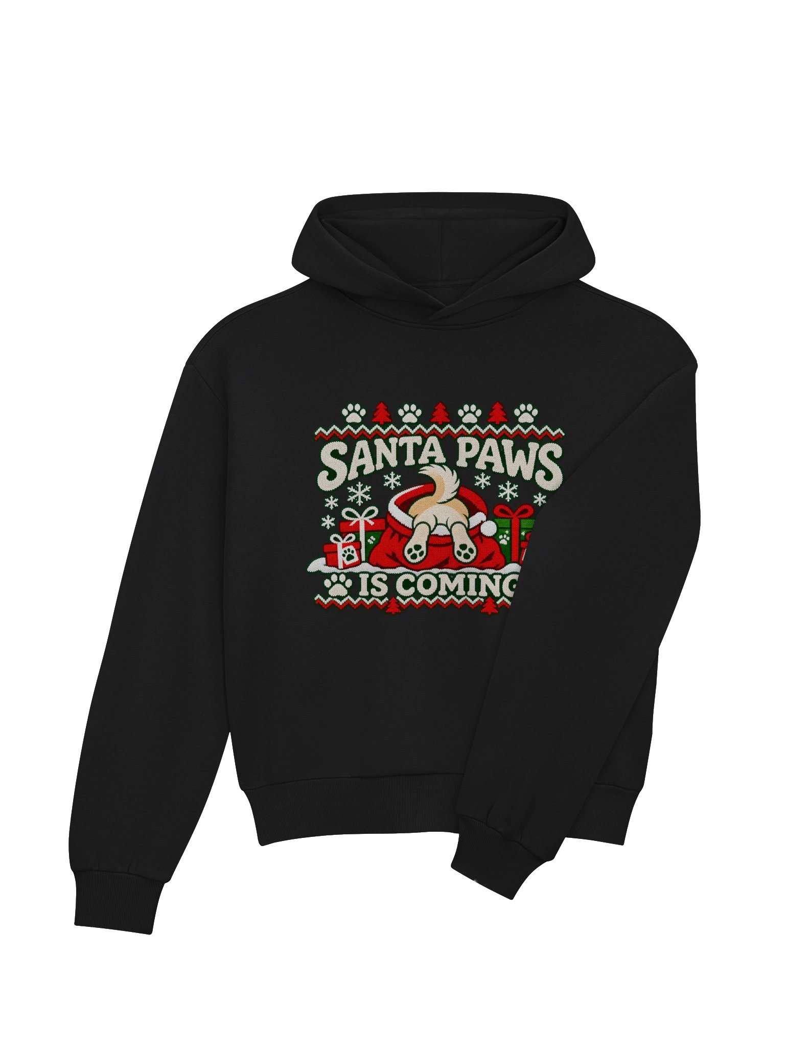 Santa Paws Christmas Hoodie product image (18)