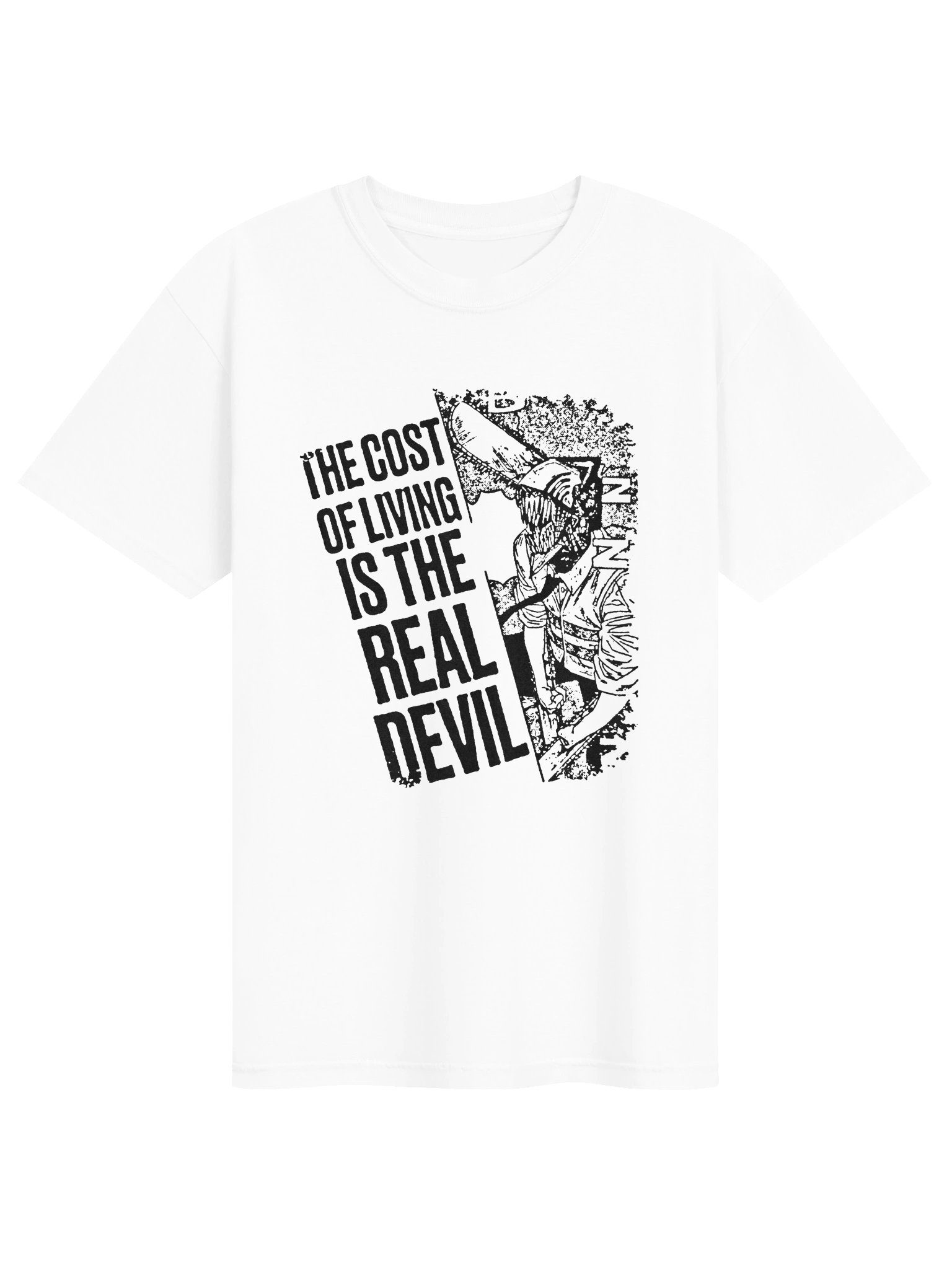 COST OF LIFE ! T-shirt. white vers. product image (2)