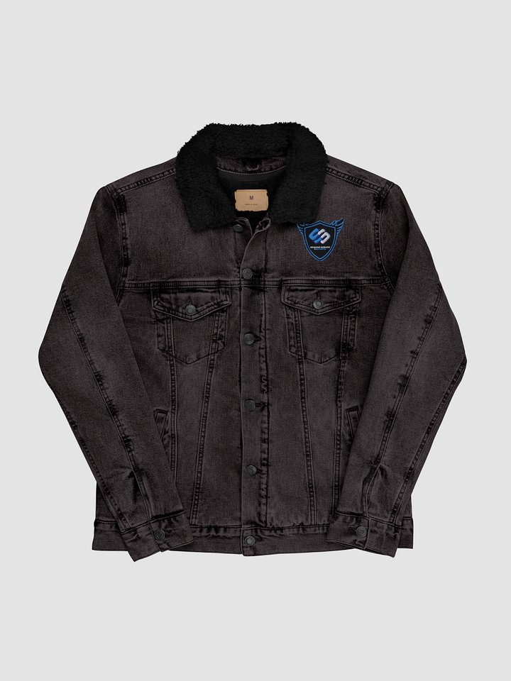 Senior Series Esports Unisex Sherpa Denim Jacket product image (1)