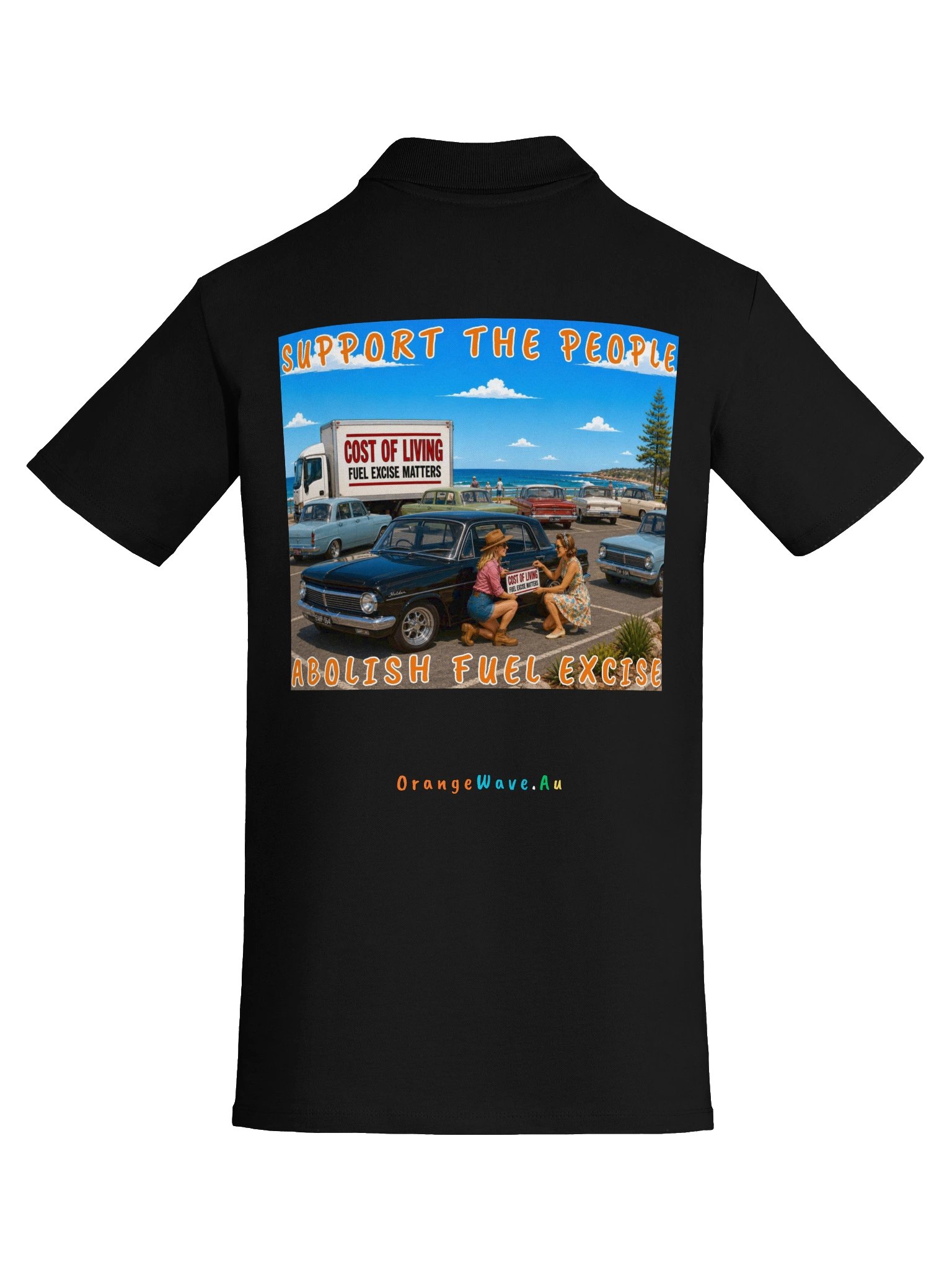 Support the People Abolish Fuel Excise Polo product image (7)