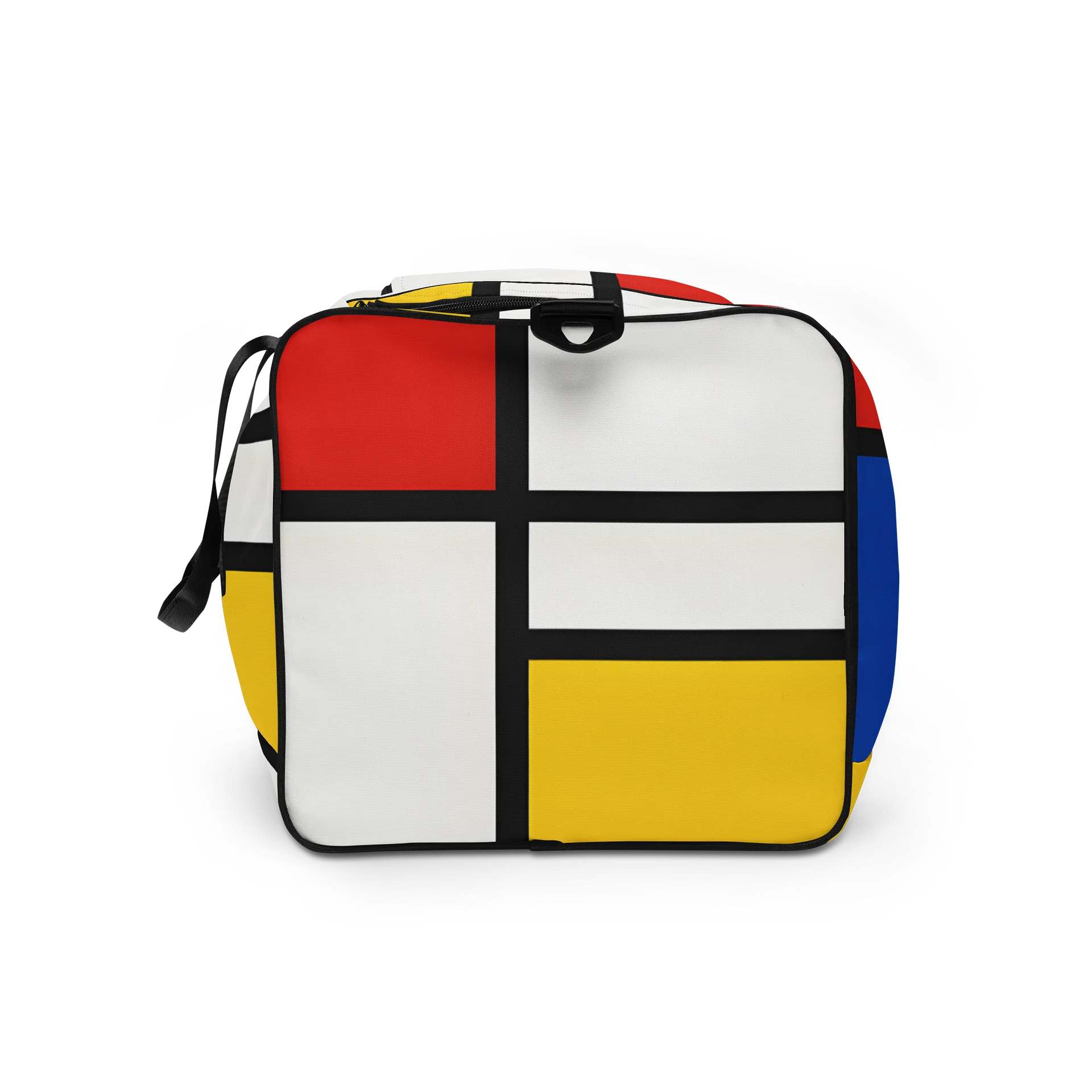 Mondrian-Inspired Geometric Duffle Bag – Artistic Bauhaus Style Travel & Gym Bag product image (9)