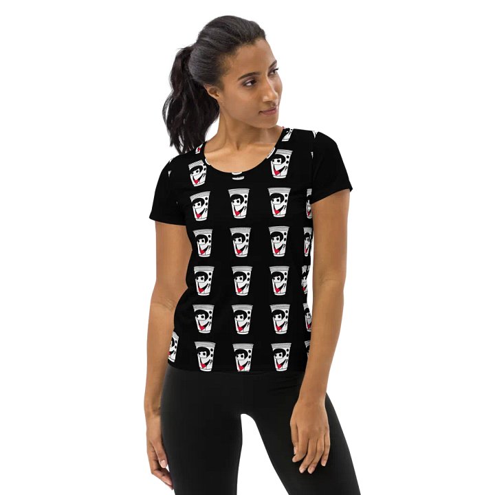 Happy Cup All-Over Women's Athletic Tee product image (1)