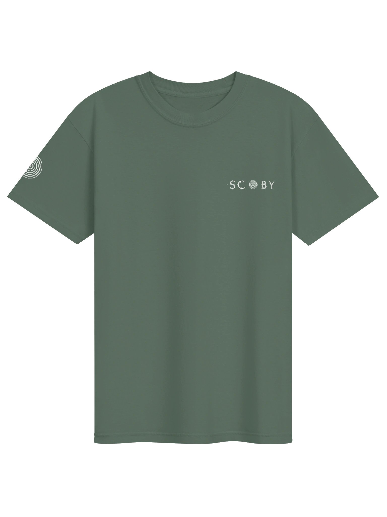Scoby Logo Embroidered Tee in Blue Spruce product image (1)