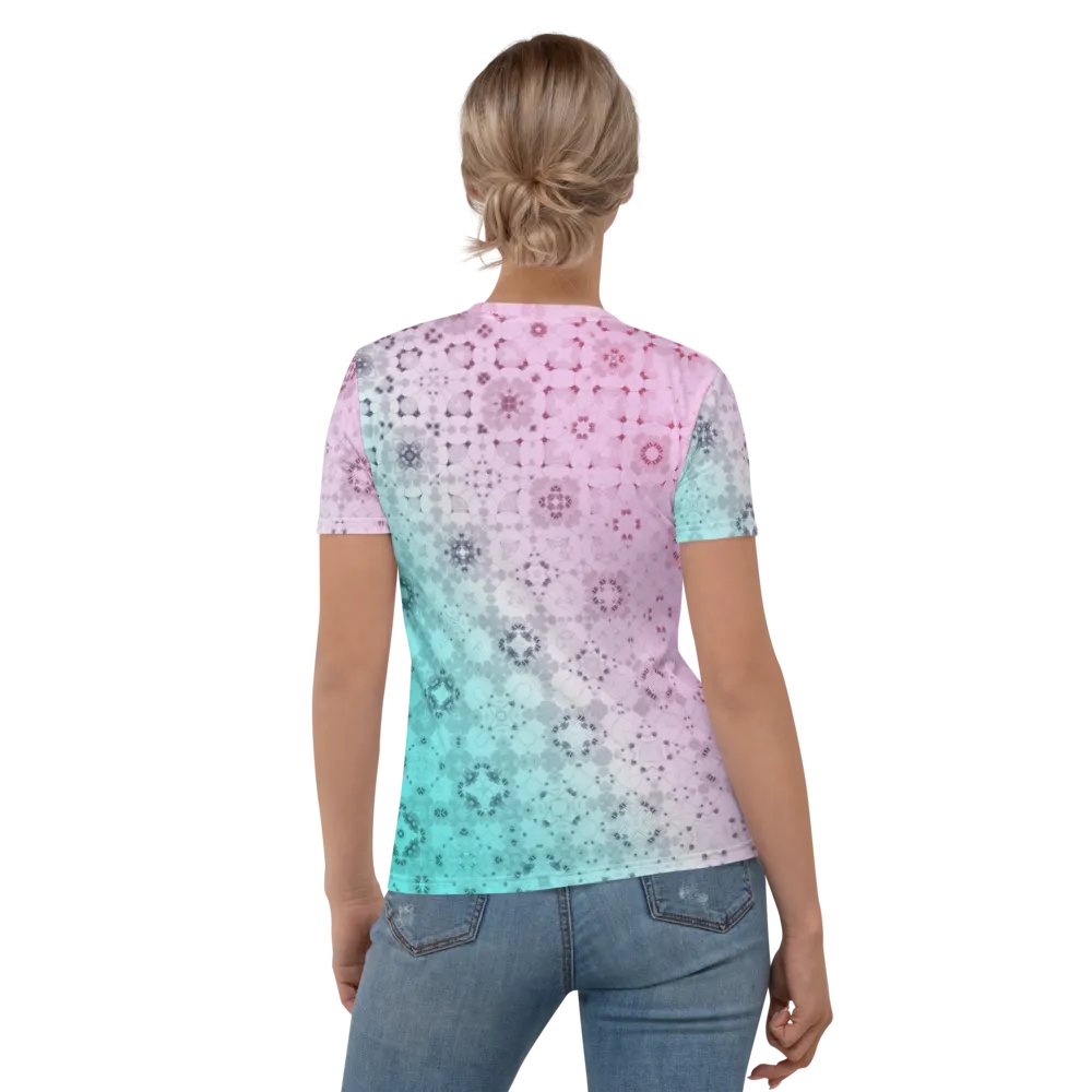 Symmetry in Bloom Women's Crew Neck T-Shirt product image (4)