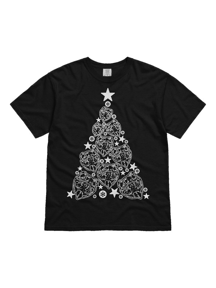 English Bulldog(2) Christmas Tree T-Shirt product image (2)