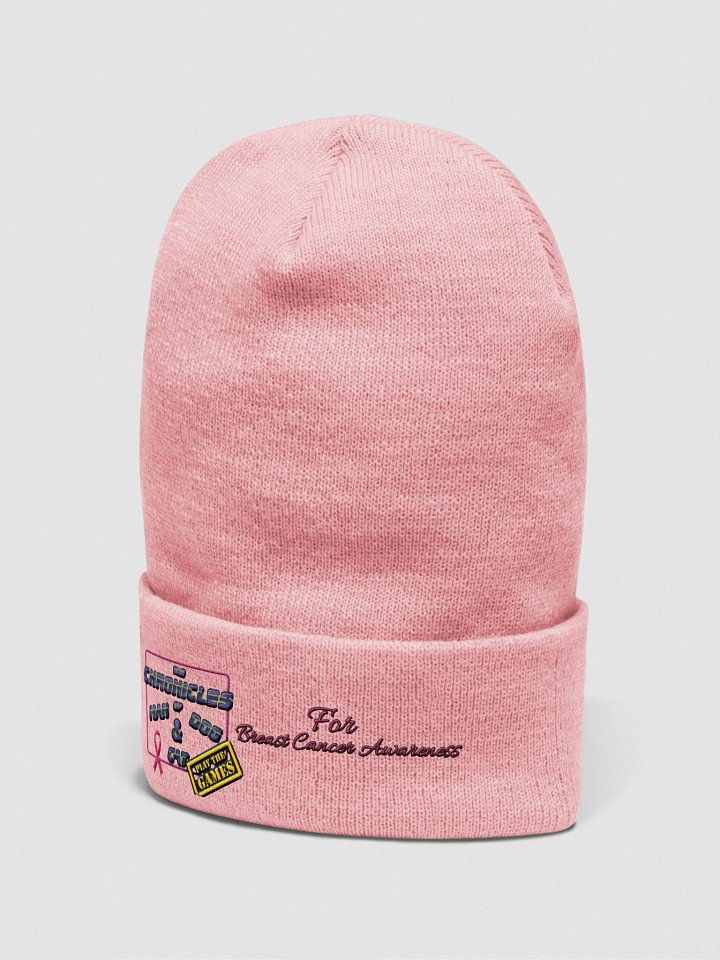 Breast Cancer Awareness Beanie product image (2)