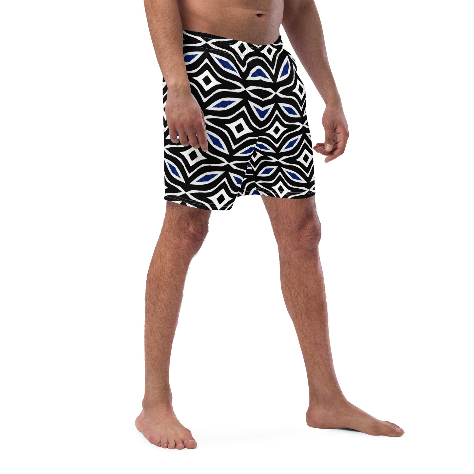 Symmetric Monochrome Swim Trunks product image (3)