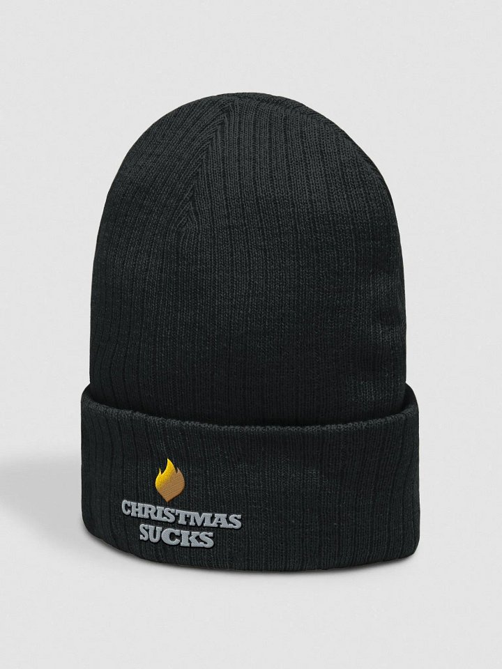 Christmas Sucks (Silver & Gold) - Blackfire Beanie product image (2)