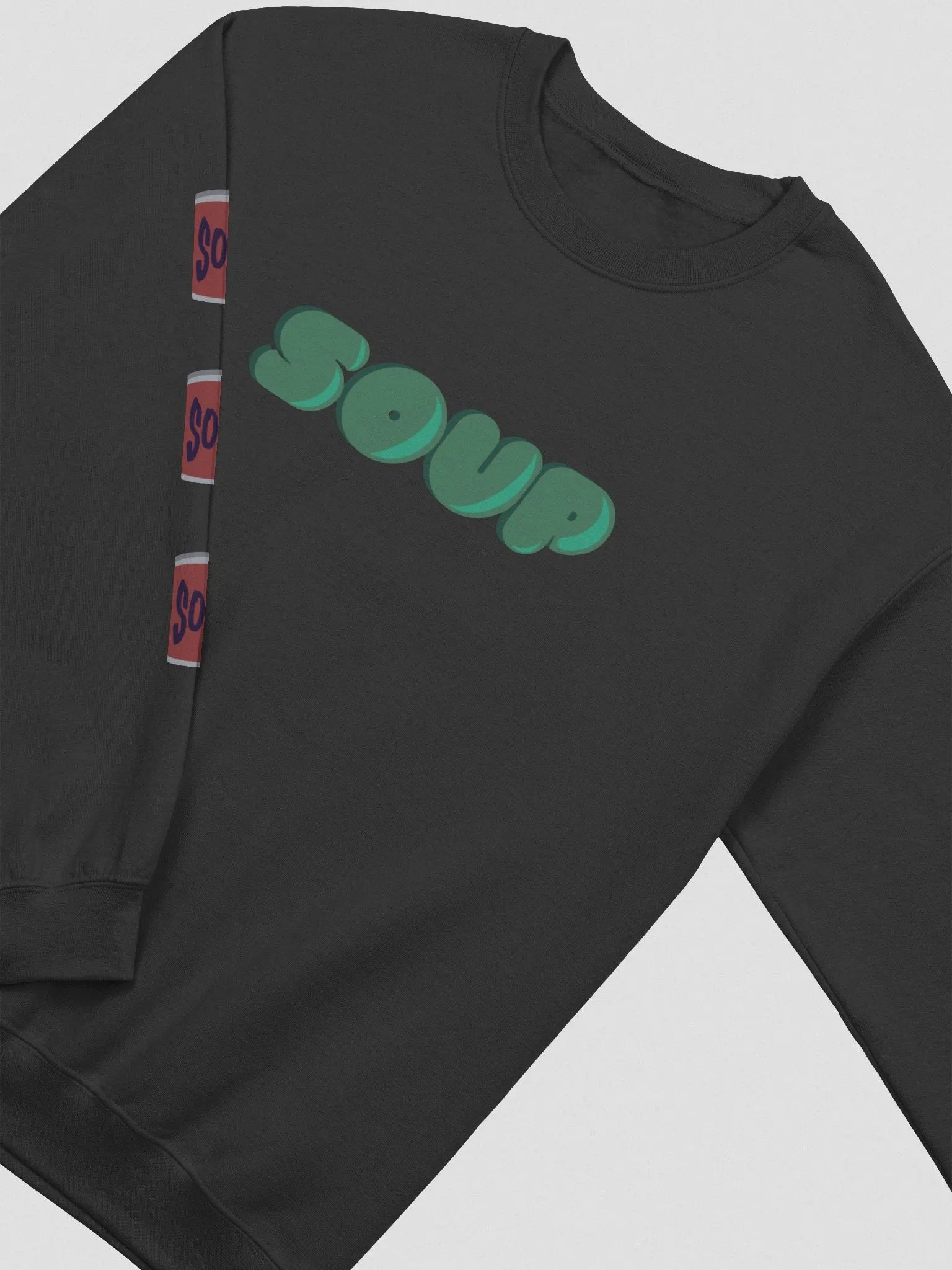 Cartoon Soup Crewneck - Green Soup product image (3)